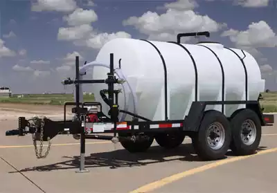 1,600 Gallon Water Tank Trailers